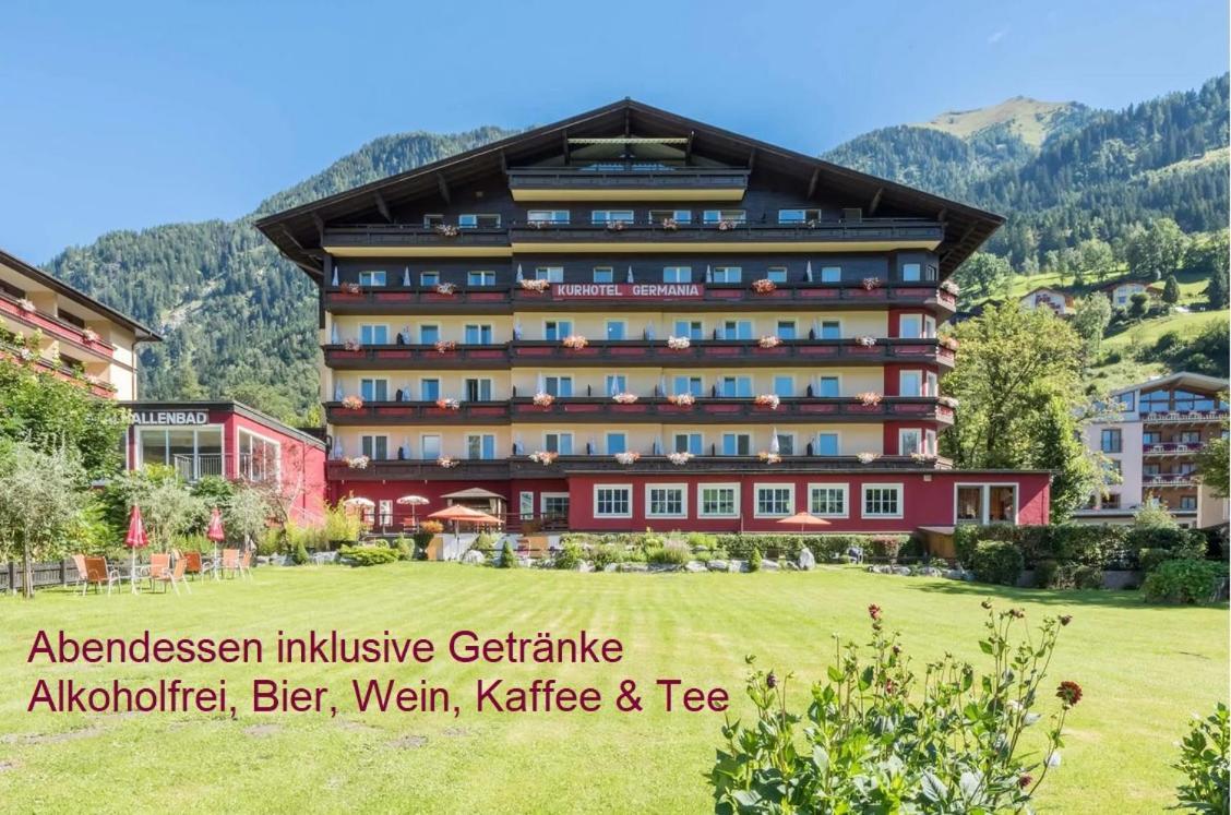 Hotel Germania Gastein - Ganzjaehrig Inklusive Alpentherme Gastein & Sommersaison Inklusive Gasteiner Bergbahnen Bad Hofgastein Dış mekan fotoğraf